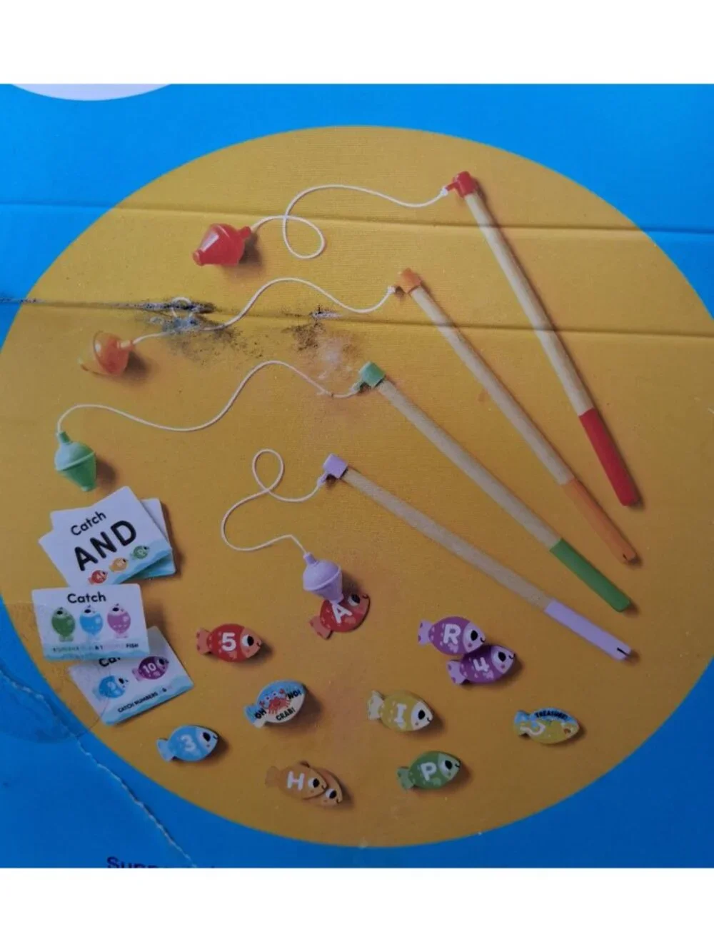 Gigglescape Family Fish & Learn Educational Game Set Ages 3+